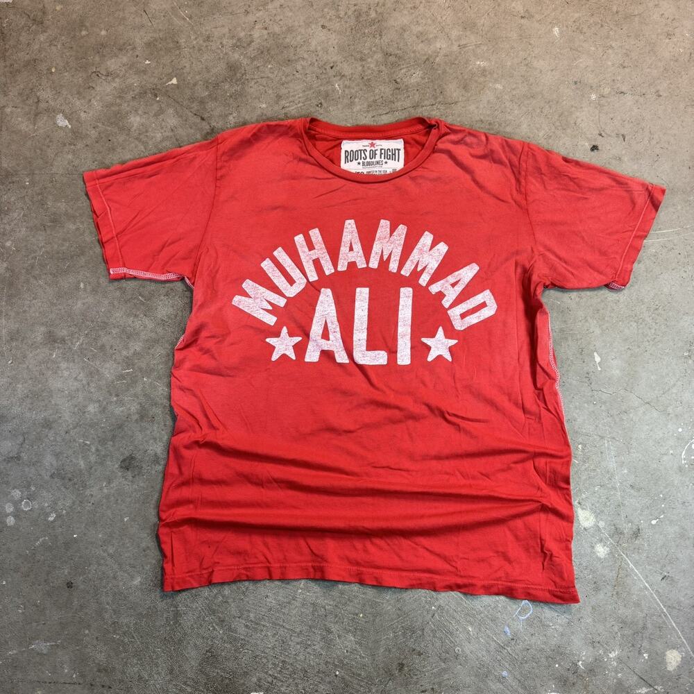 MUHAMMAD ALI ROOTS OF FIGHT Bloodline Graphics Shirt XL On 2 Sides